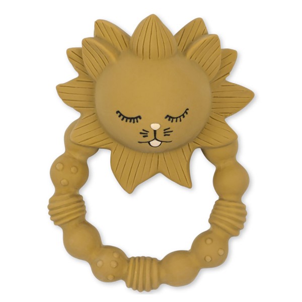 Beißring Lion rund · mustard