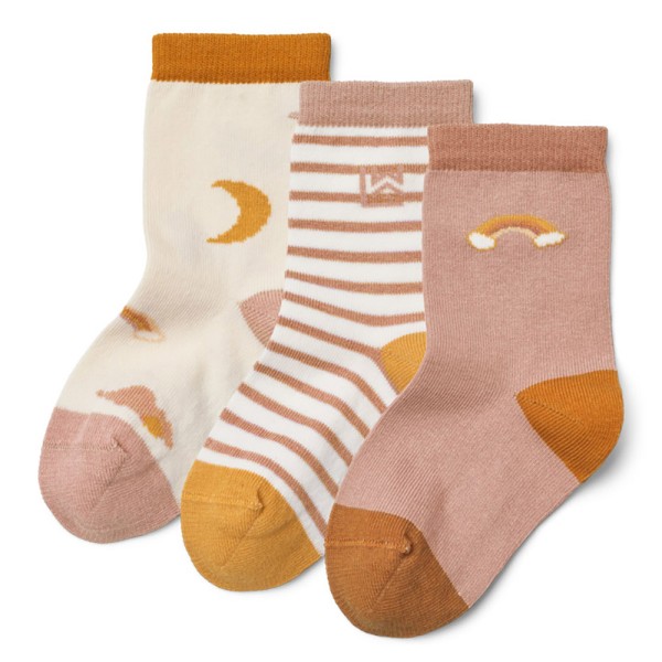 Socken Silas 3er-Set Dream · ecru mix