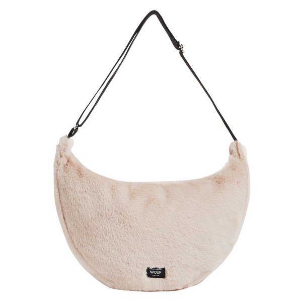 Large Crossbody Bag Faux Fur Nevada