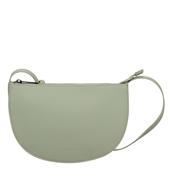 Half Moon Bag Farou aus veganem Leder · peridot