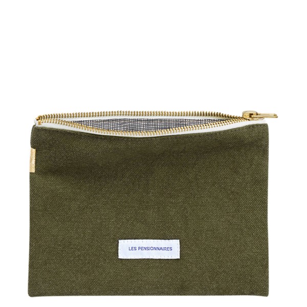 Pouch flach small · vert câpre