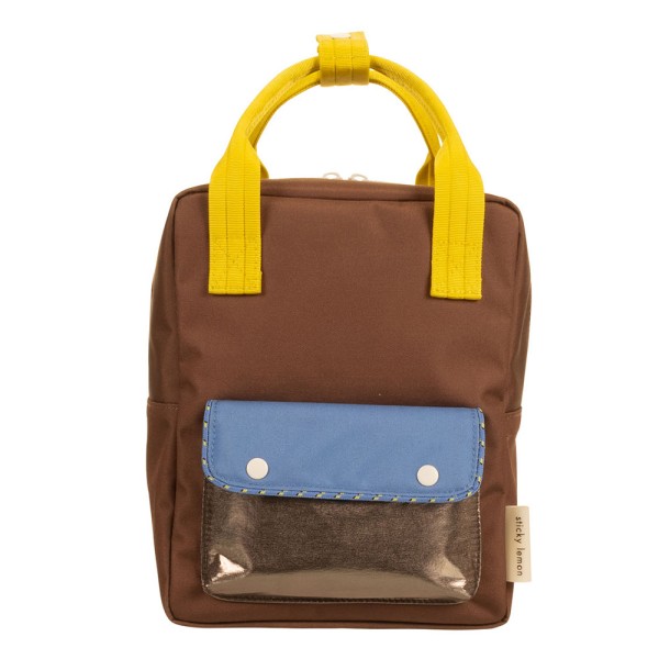 Rucksack small Sticky Lemon Better Together envelope · bronze brown