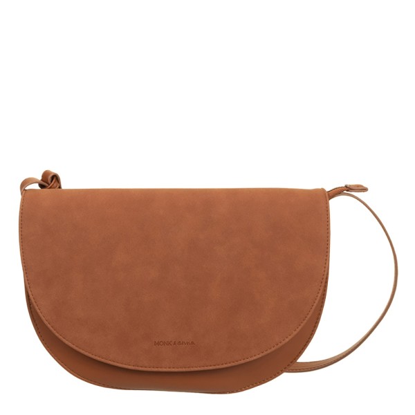 Half Moon Bag Soma aus veganem Leder · carnelian