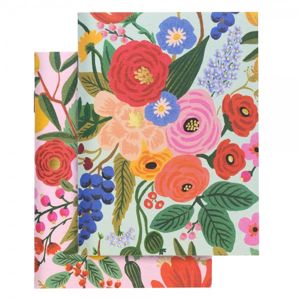 Pocket Notebook 2er-Set blanko · Garden Party