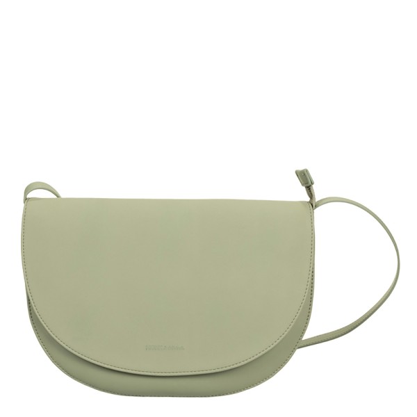 Half Moon Bag Soma aus veganem Leder · peridot