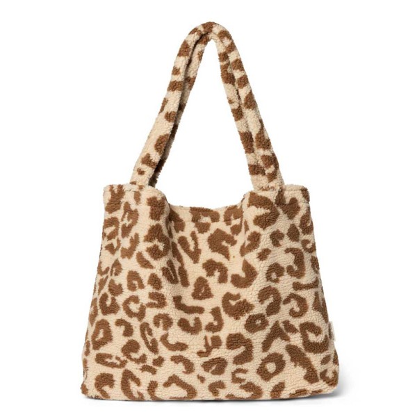 Mom-Bag Teddy · leopard ecru