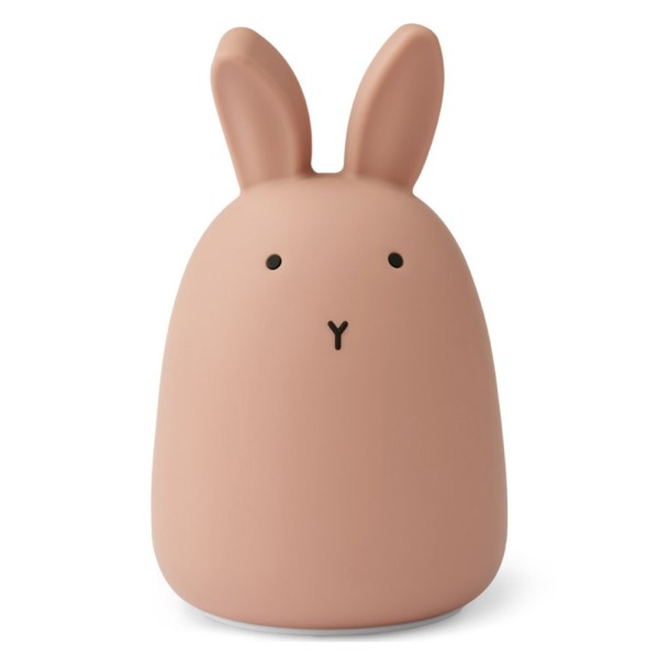 Nachtlicht Winston USB-C Rabbit · dark rose