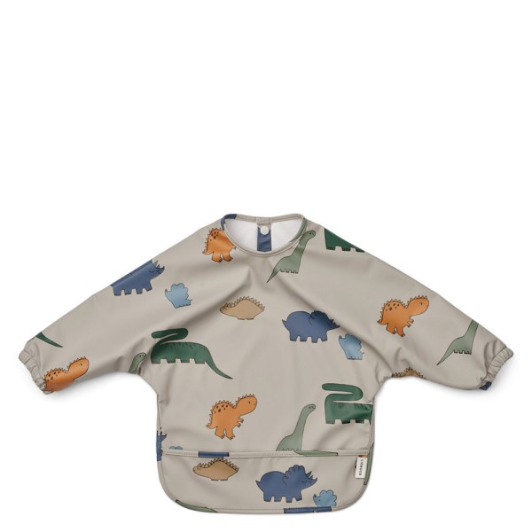 Lätzchen Merle mit Ärmel Dinosaurs · mist